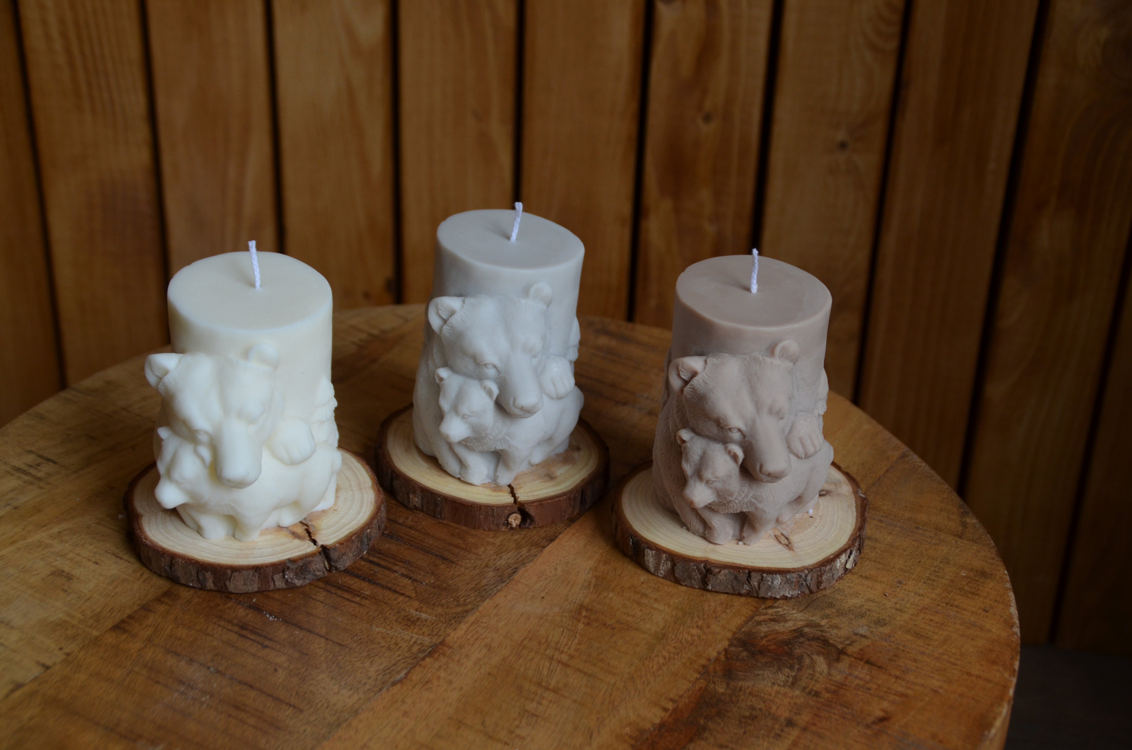 wilde beer kaars €8,95-€10,95