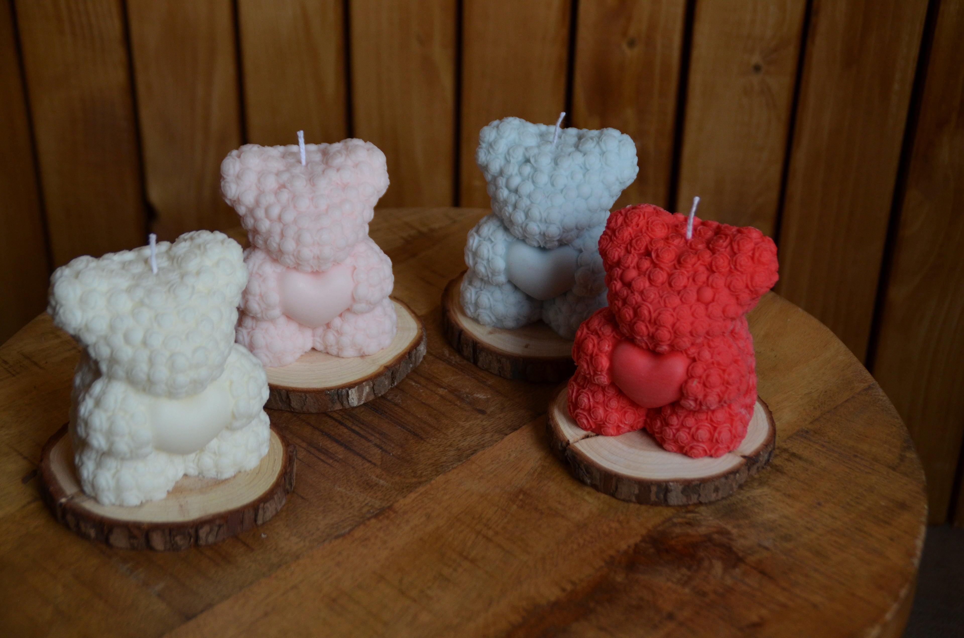 rozenbeer kaars €7,95€-€9,95