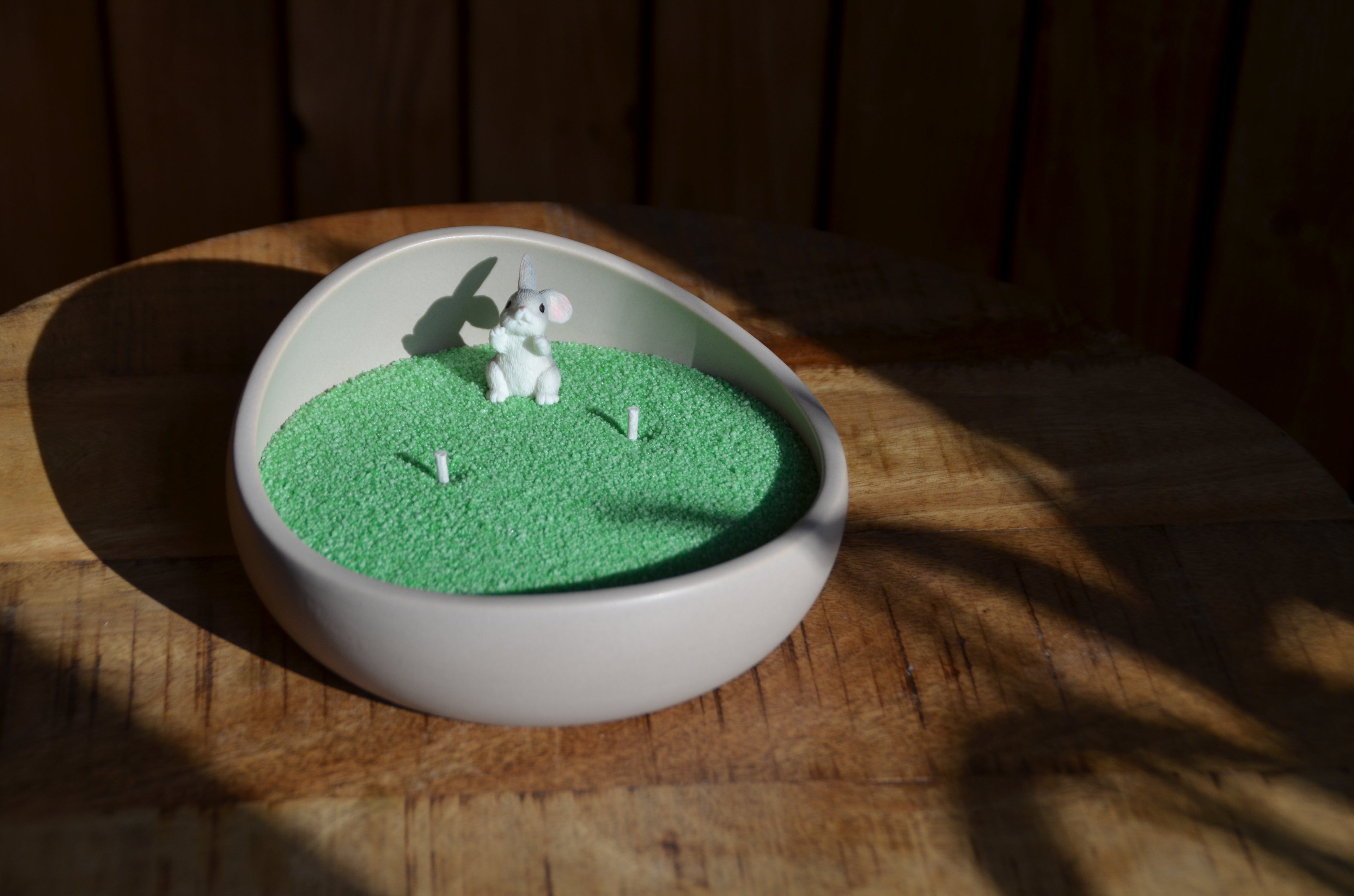 pastelgroen kaarsen zand incl lontjes €1,99-€14,99