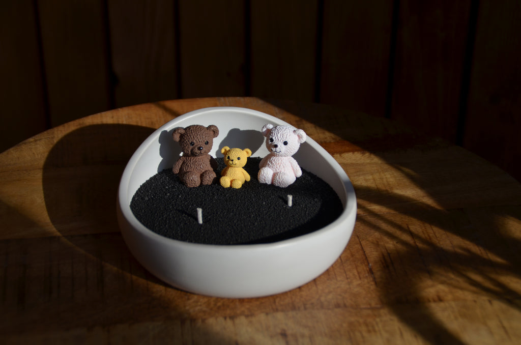zwart kaarsen zand incl lontjes €1,99-€14,99