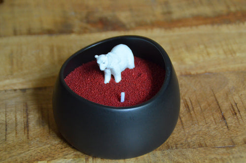 Bordeauxrood Kaarsenzand incl lontjes €1,99-€14,99