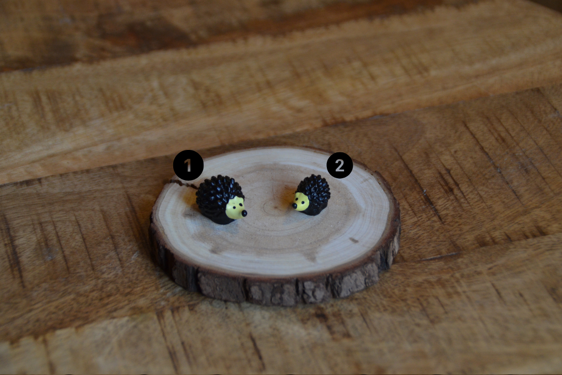 egel decoratie €0,49-€0,99